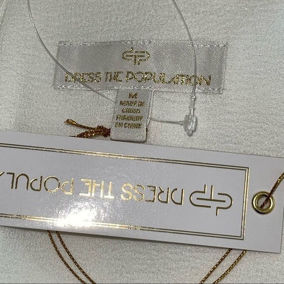 NWT Dress The Population Women Dre's Size M - Picture 7 of 7